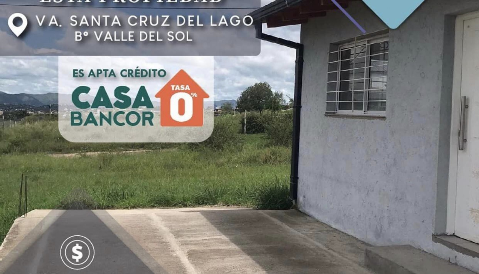 CASA APTA BANCOR DOS DOR 