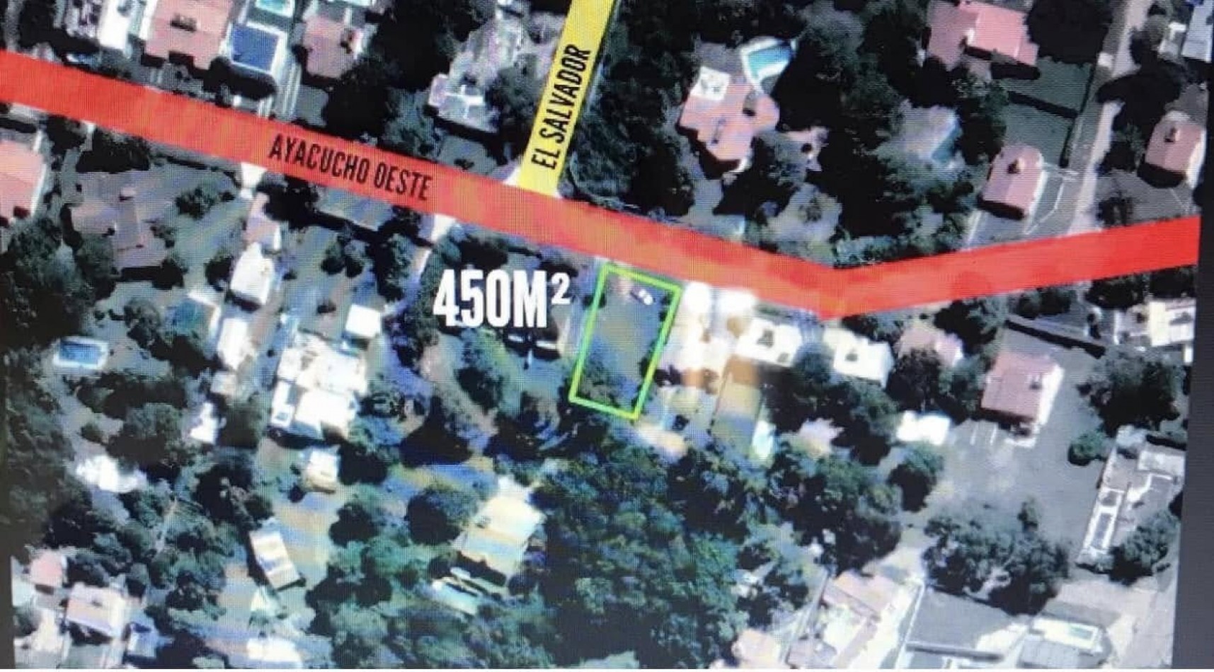 LOTE CON ESCRITURA GAS NATURAL PLANO 450M